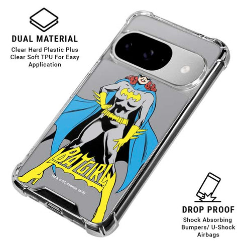 DC Comics Batgirl Classic Art Pose Google Pixel 10 Clear Case
